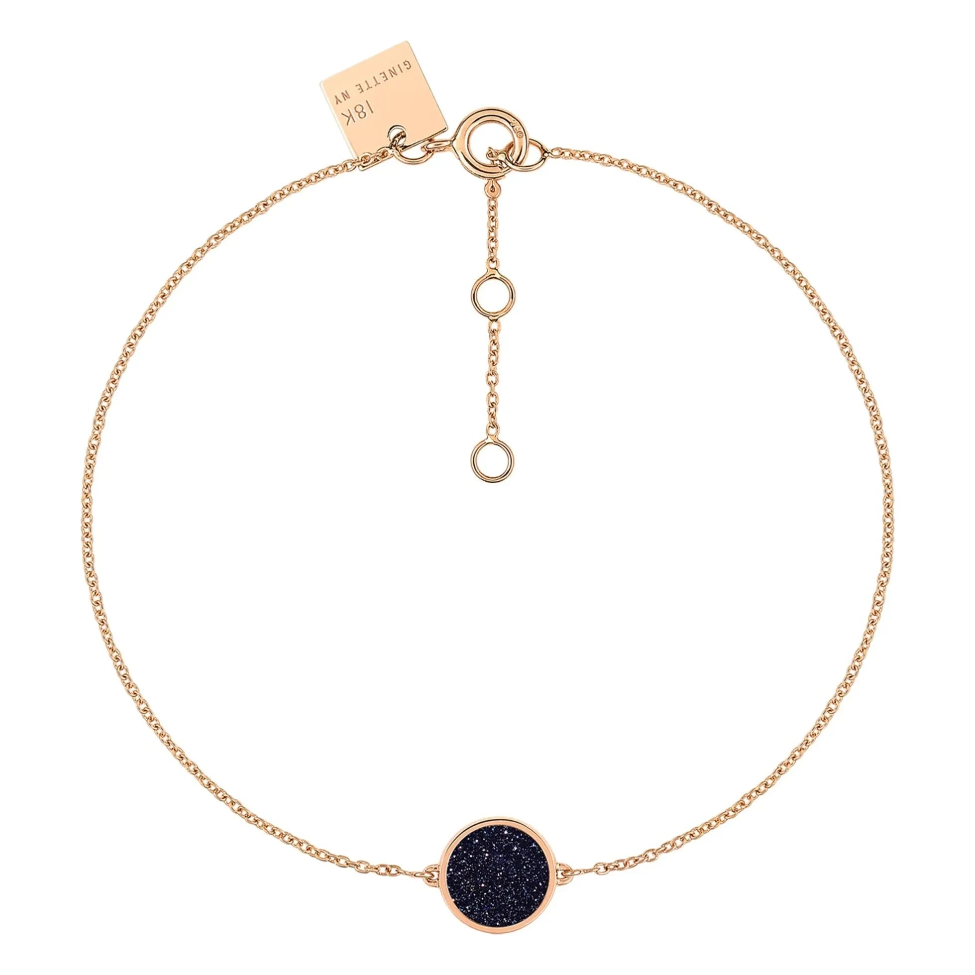Ginette NY - Disc Mini Ever Bileklik | Mavi Kumtaşı