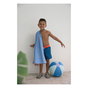 Quut - Circuit microfiber beach towel | Blue