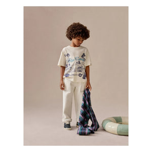 Bonpoint - Eldor Organic Pantolone Pamuk | Ecru