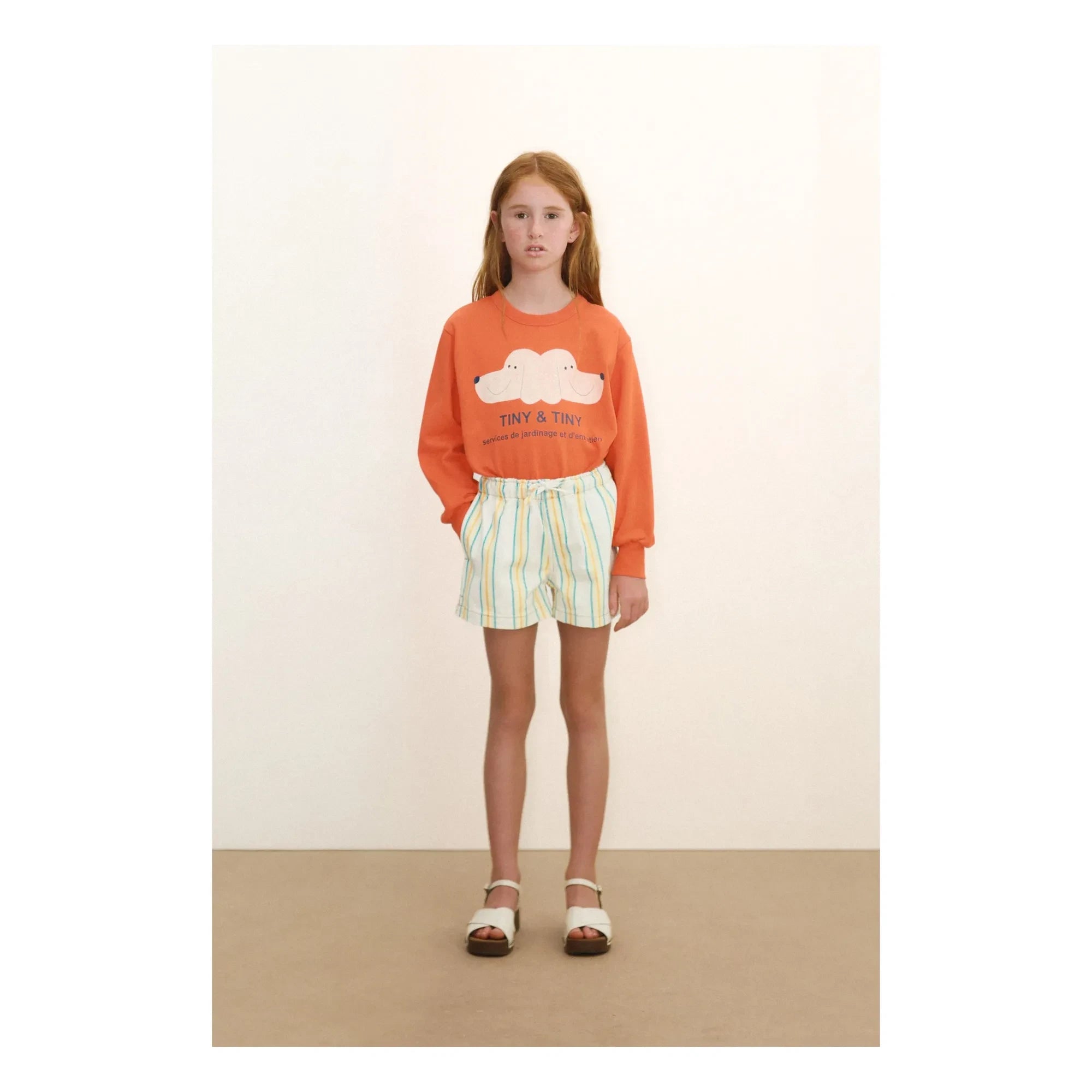 Tinycottons - Sweat Dogs Tiny & Tiny Organic Cotton | Orange