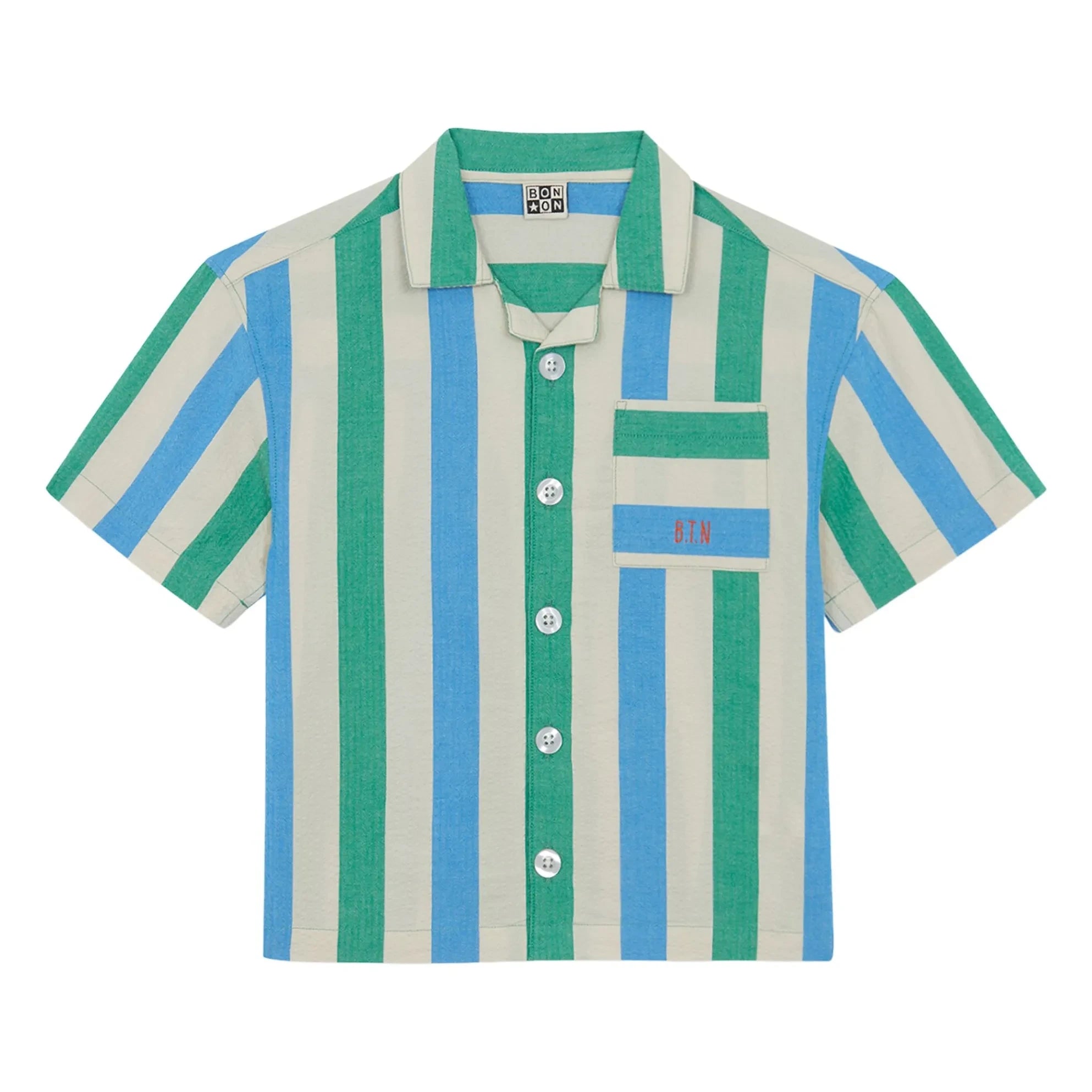 Bonton - Las Vegas Striped Shirt | Ivory