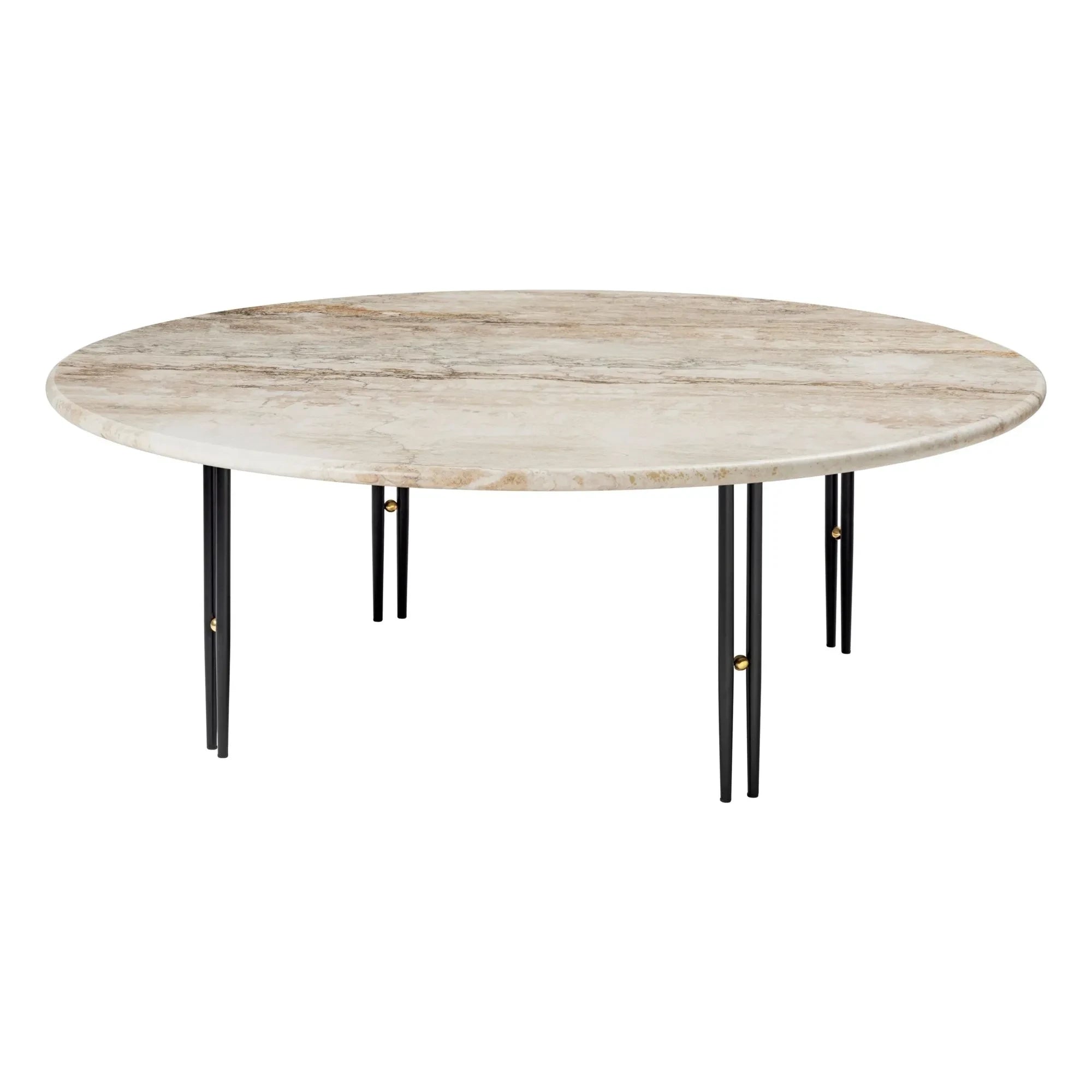 Gubi - IOI Black Base Coffee Table D100 cm, GamFratesi | Black