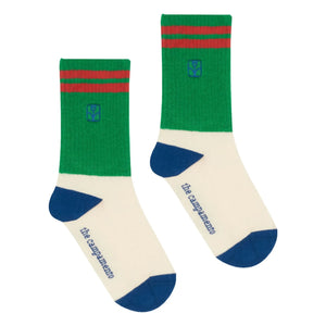 The Campamento - Color Blocked Socks | Green