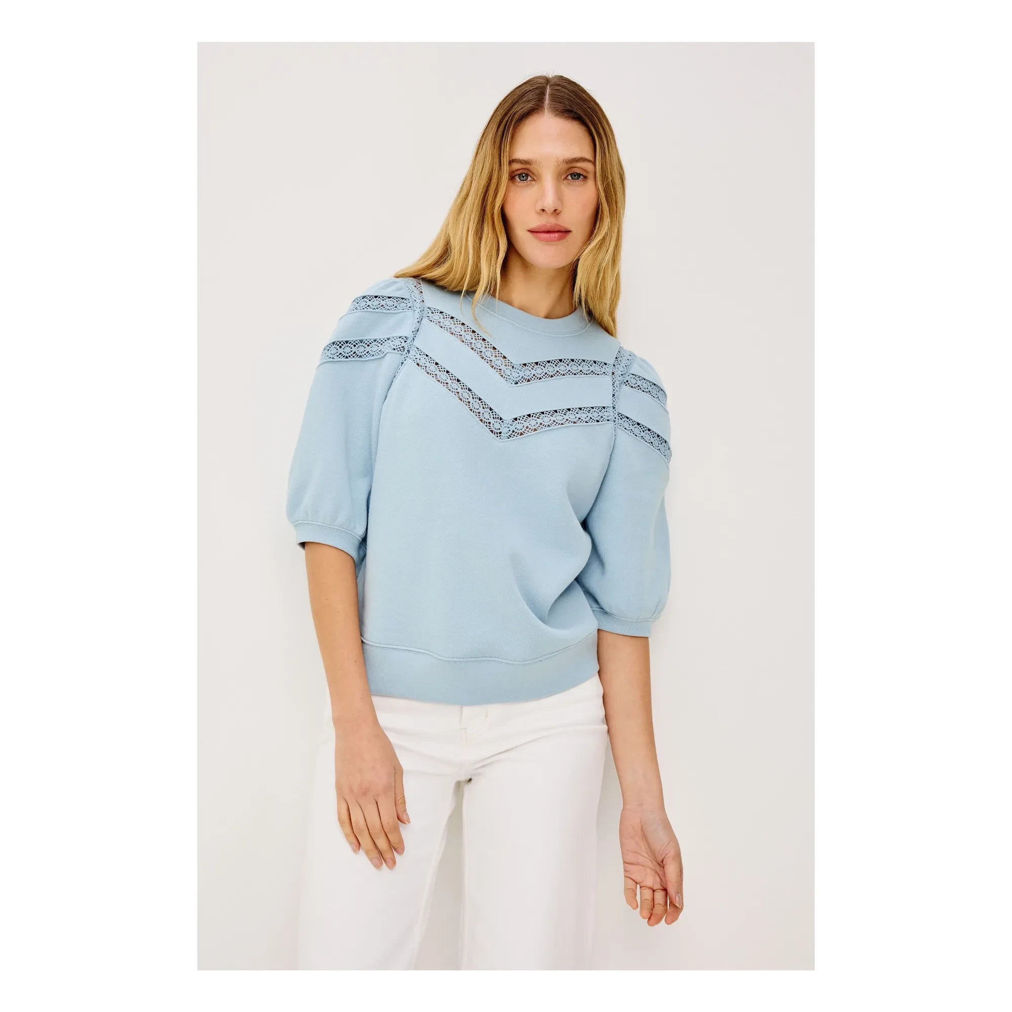 Rails - Adria embroidered sweater | Blue