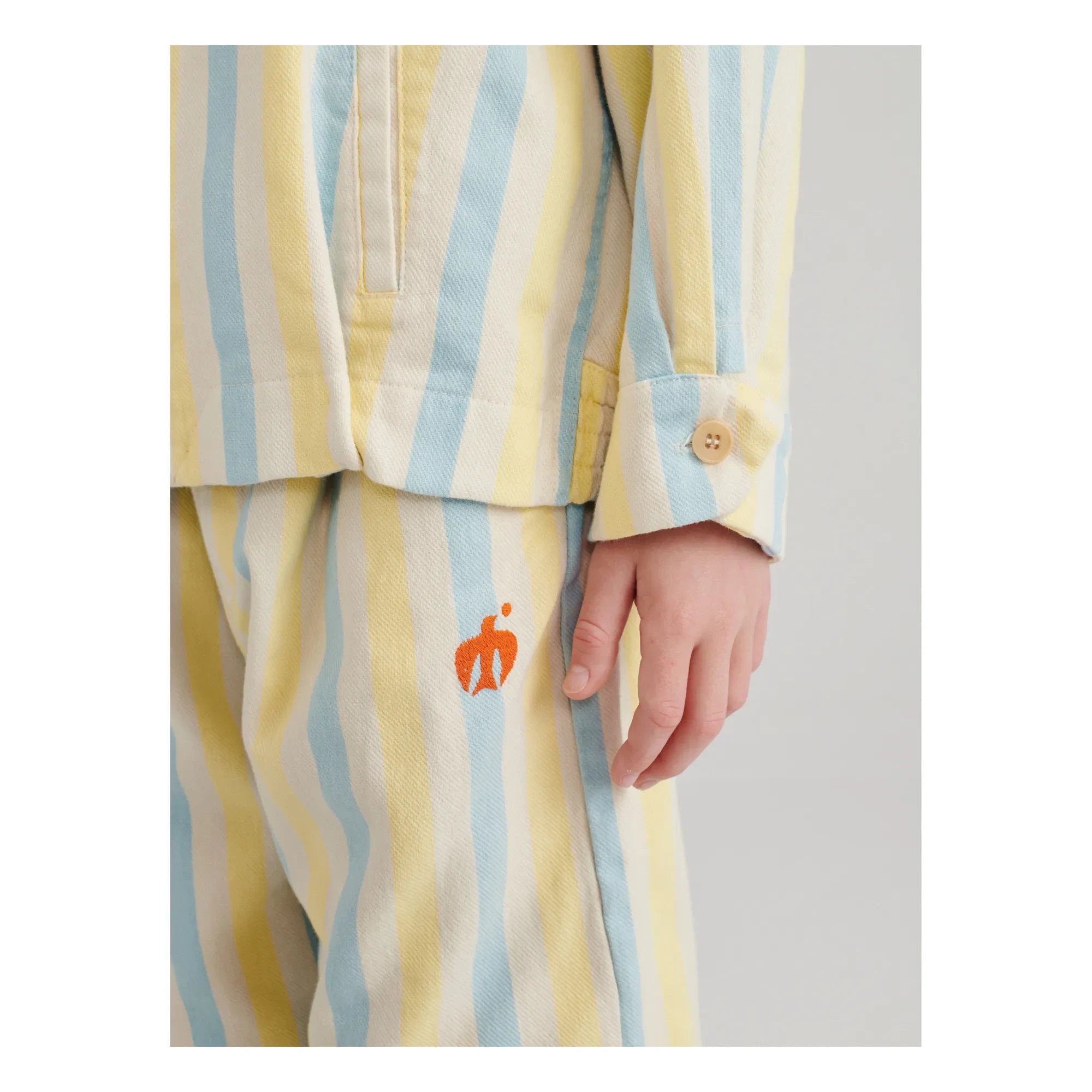 True Artist - Striped Colorful Jacket | Vanilla