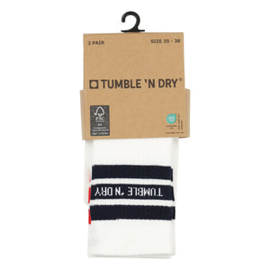Tumble N'Dry - 2-Pair Sock Set | Red