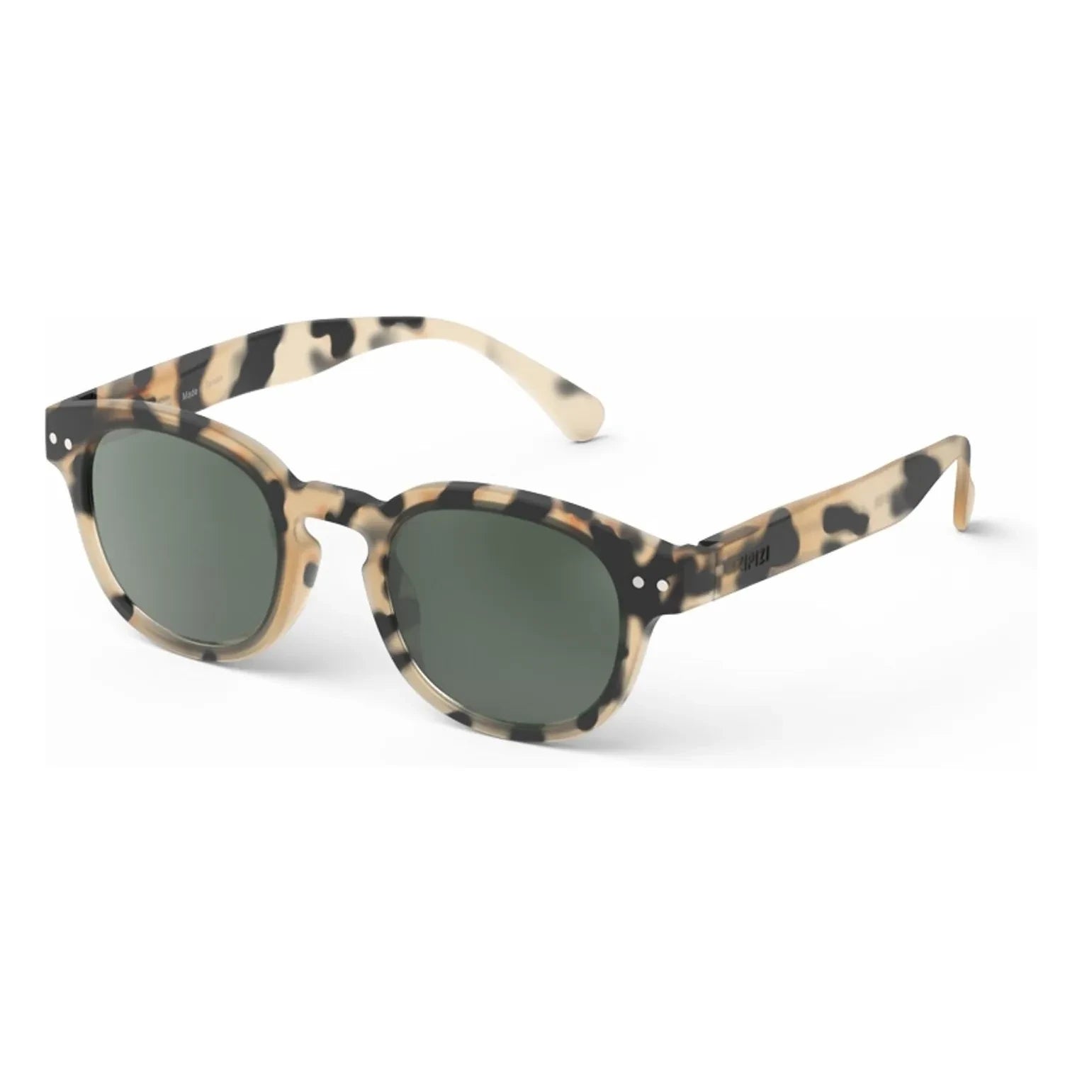 IZIPIZI - Sunglasses #C Junior Turtle Print | Beige