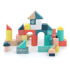 Vilac - Under the Canopy Wooden Building Set - 54 Pieces Box