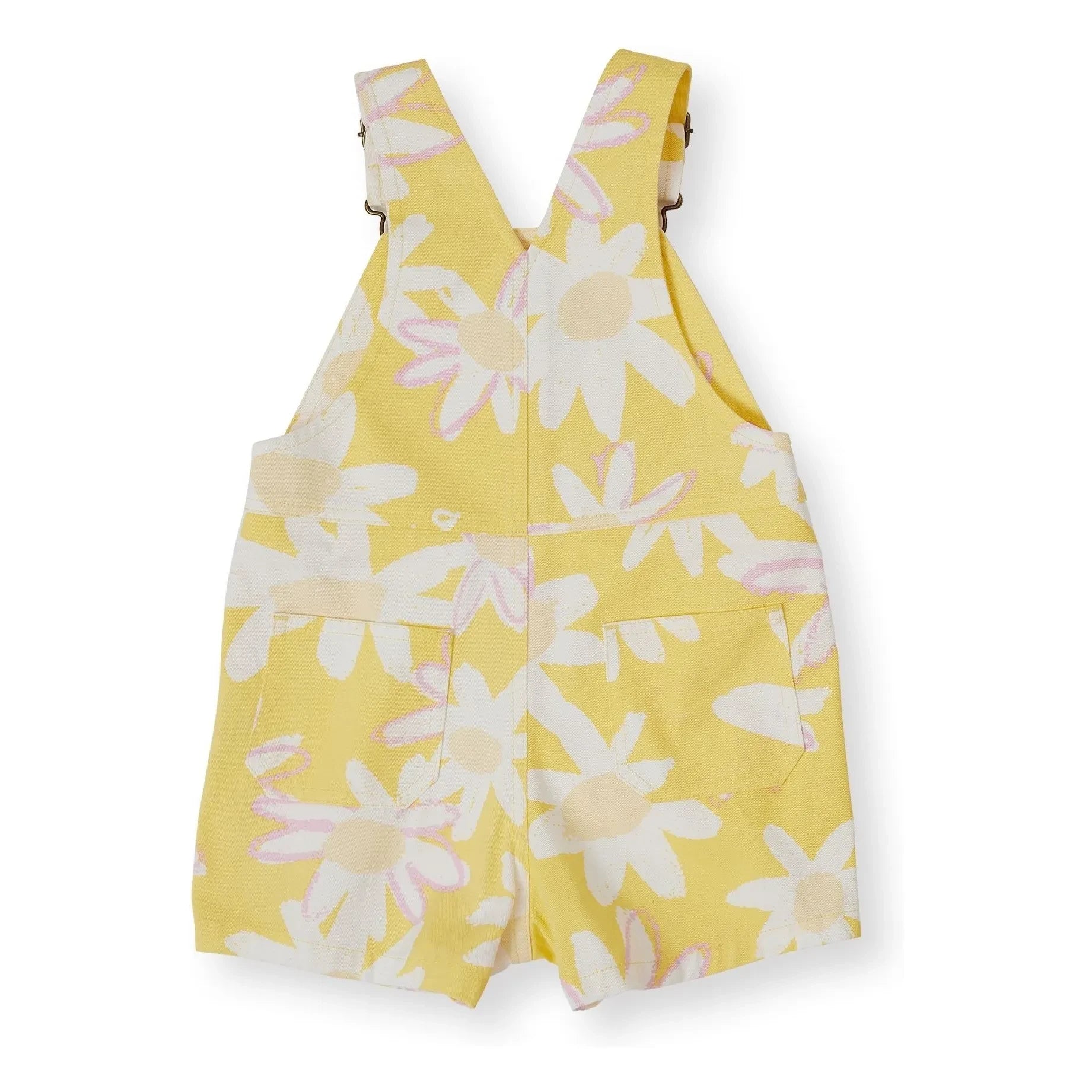 Goldie + Ace - Short Floral Jumpsuit | Yellow