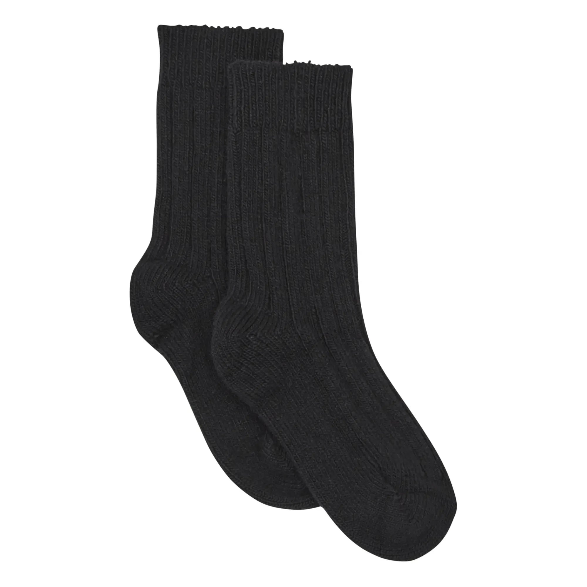 Collégien - Black Cashmere and Wool Socks