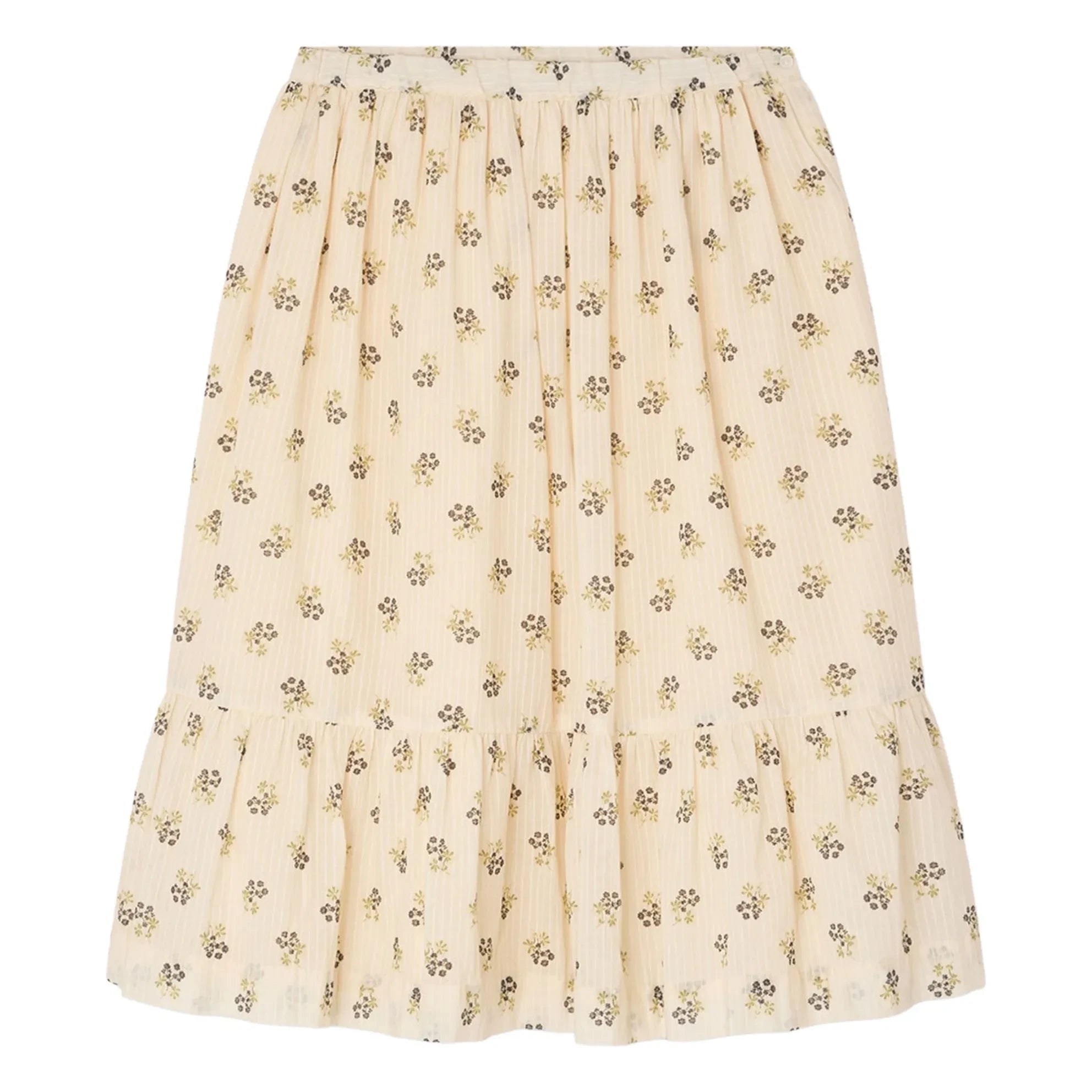 Bonpoint - Farah Fleurie Organic Cotton Skirt | Ivory