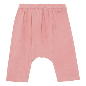 Bonton - Laos Cotton Gauze Pants | Pink