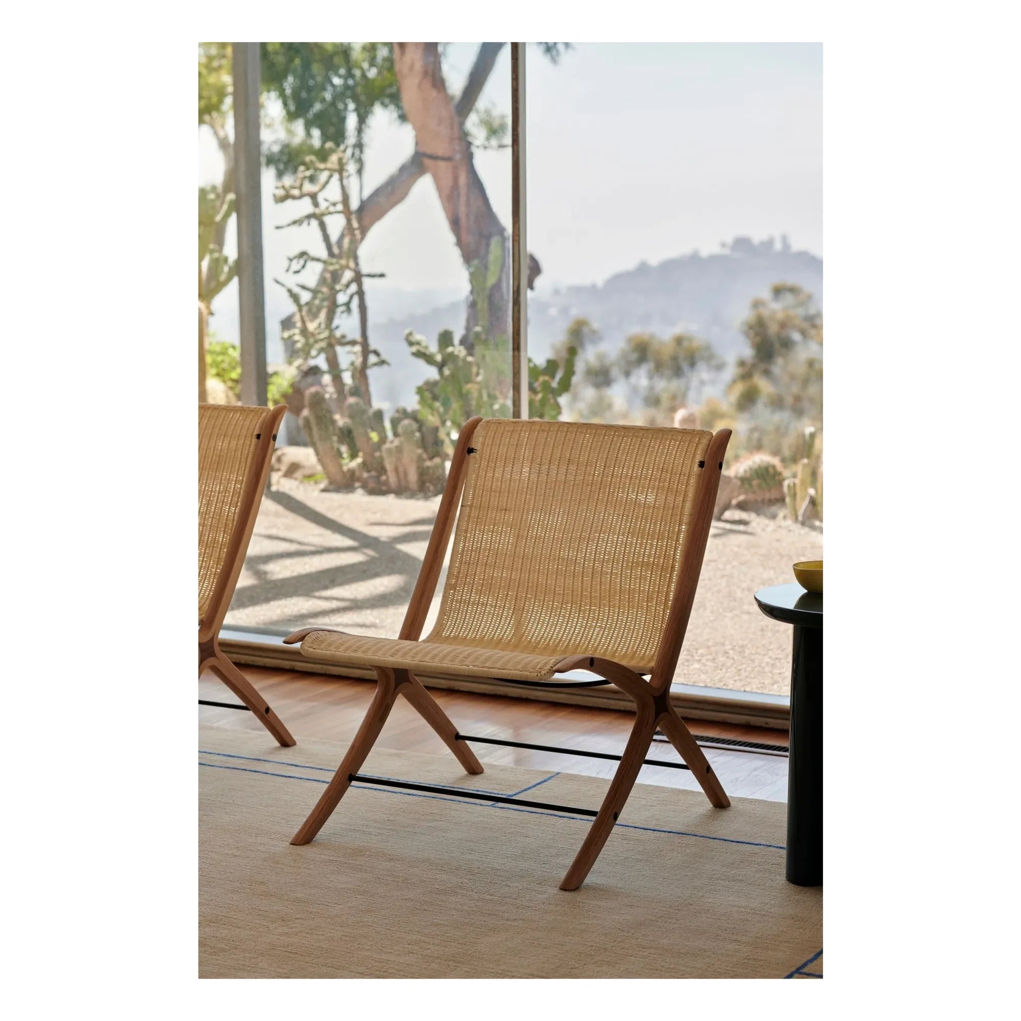 & Tradition - X HM10 Lounge Chair, Hvidt & Mølgaard | Natural