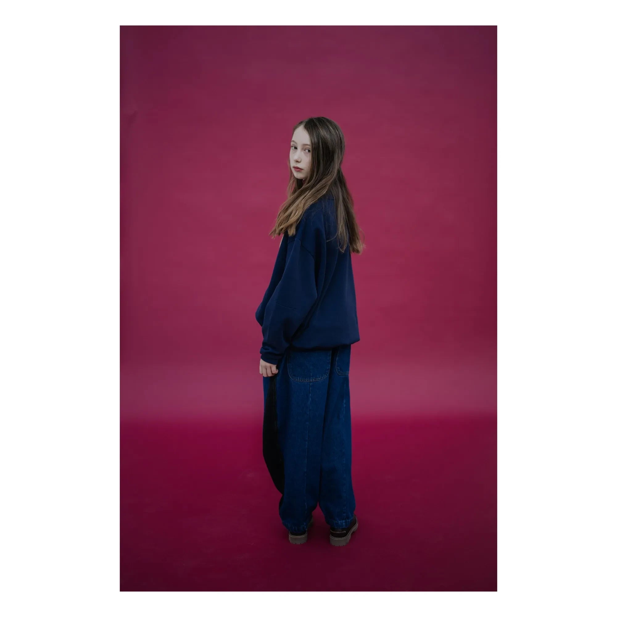 Repose AMS - Cozydrop REPOSE AMS organik pamuklu sweatshirt | Lacivert