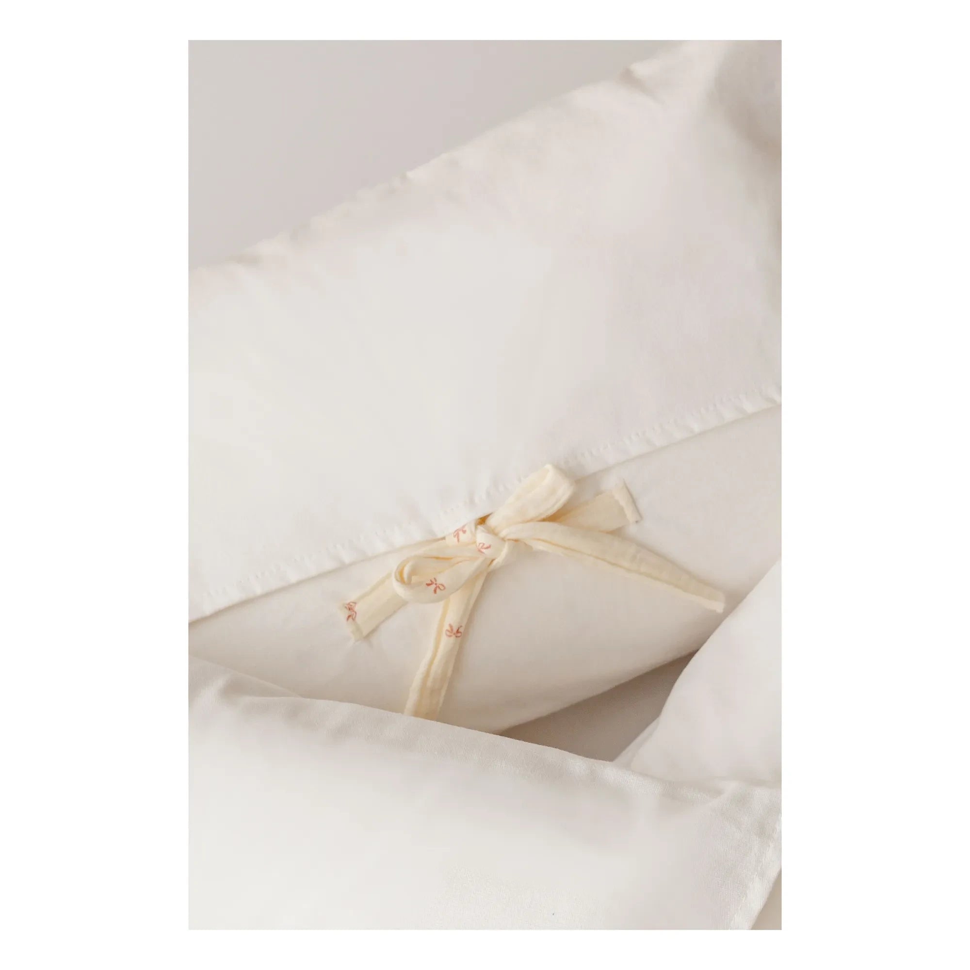 Soft Spot - Organic Cotton Ribbed Quilted Blanket | Ecru