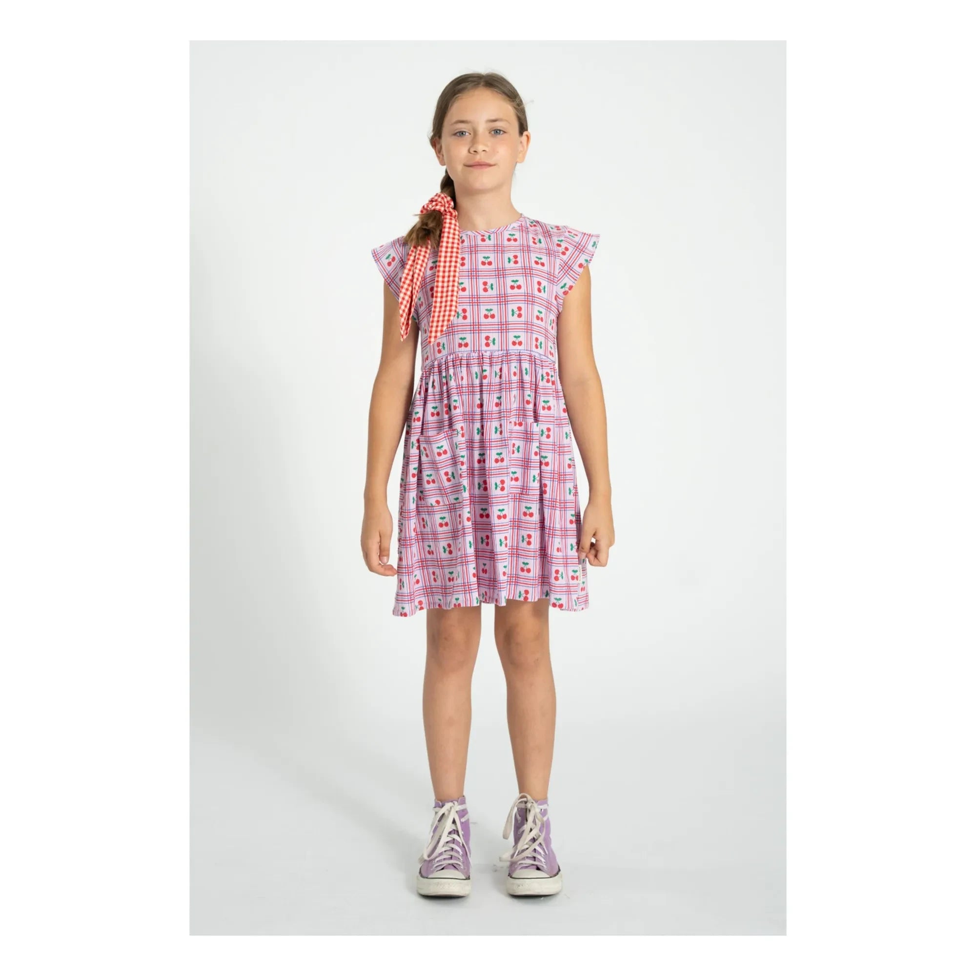Piupiuchick - Cherry Dress | Lilac