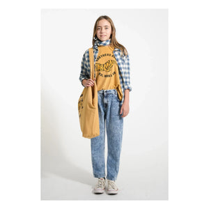 Piupiuchick - Organic Cotton Checkered Bandana | Blue