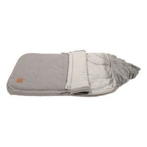 Kaiser - Cotton Jersey Footed Pajamas | Charcoal Gray