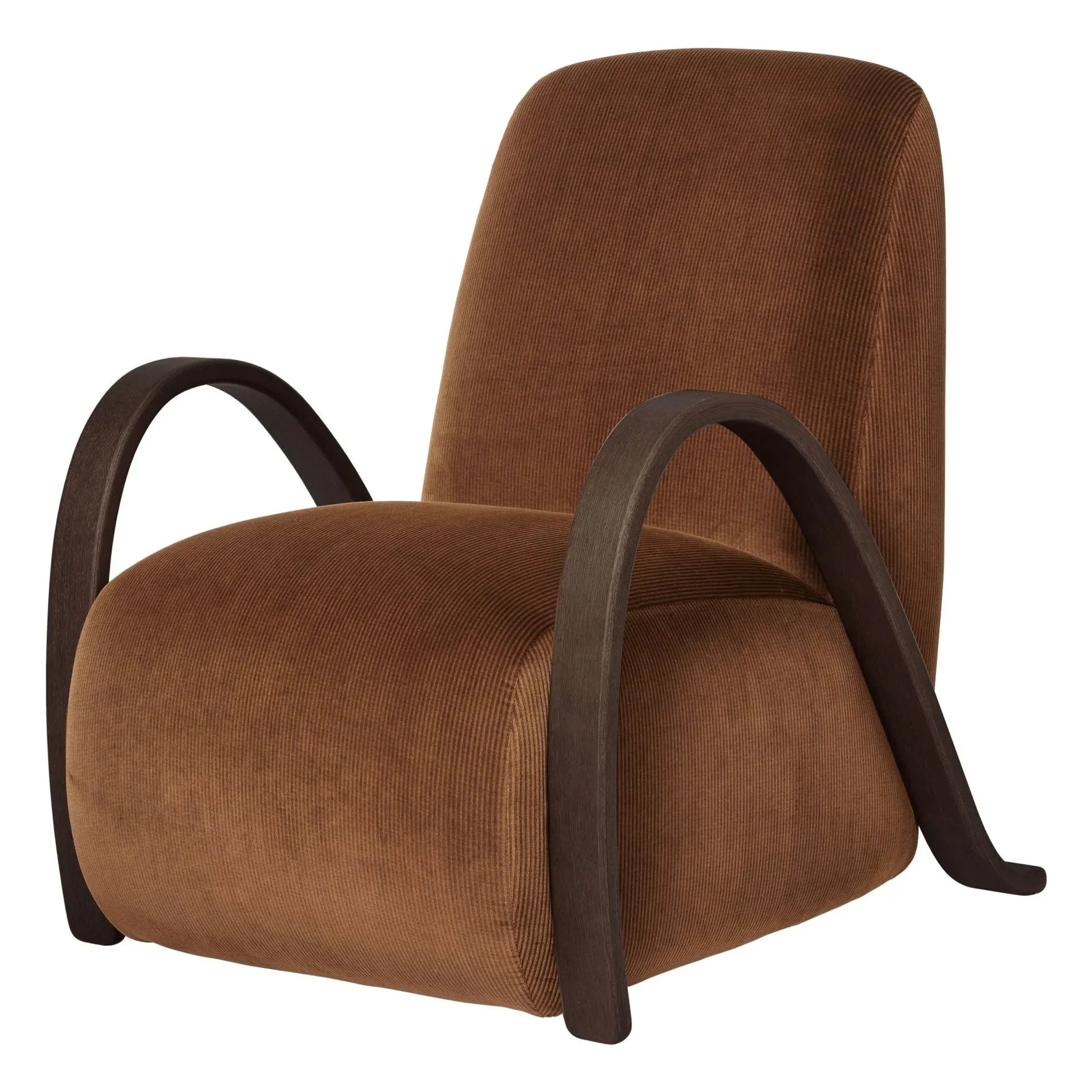 Ferm Living - Buur Velvet Armchair | Brown