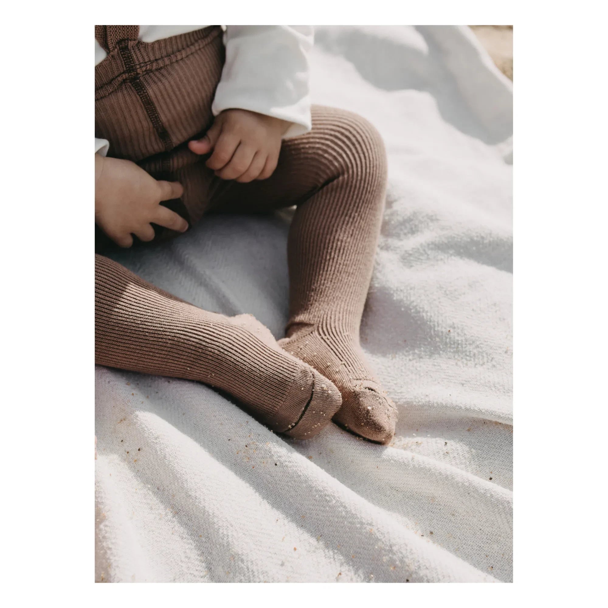 Silly Silas - Organic Cotton Overalls Tights | Hazel