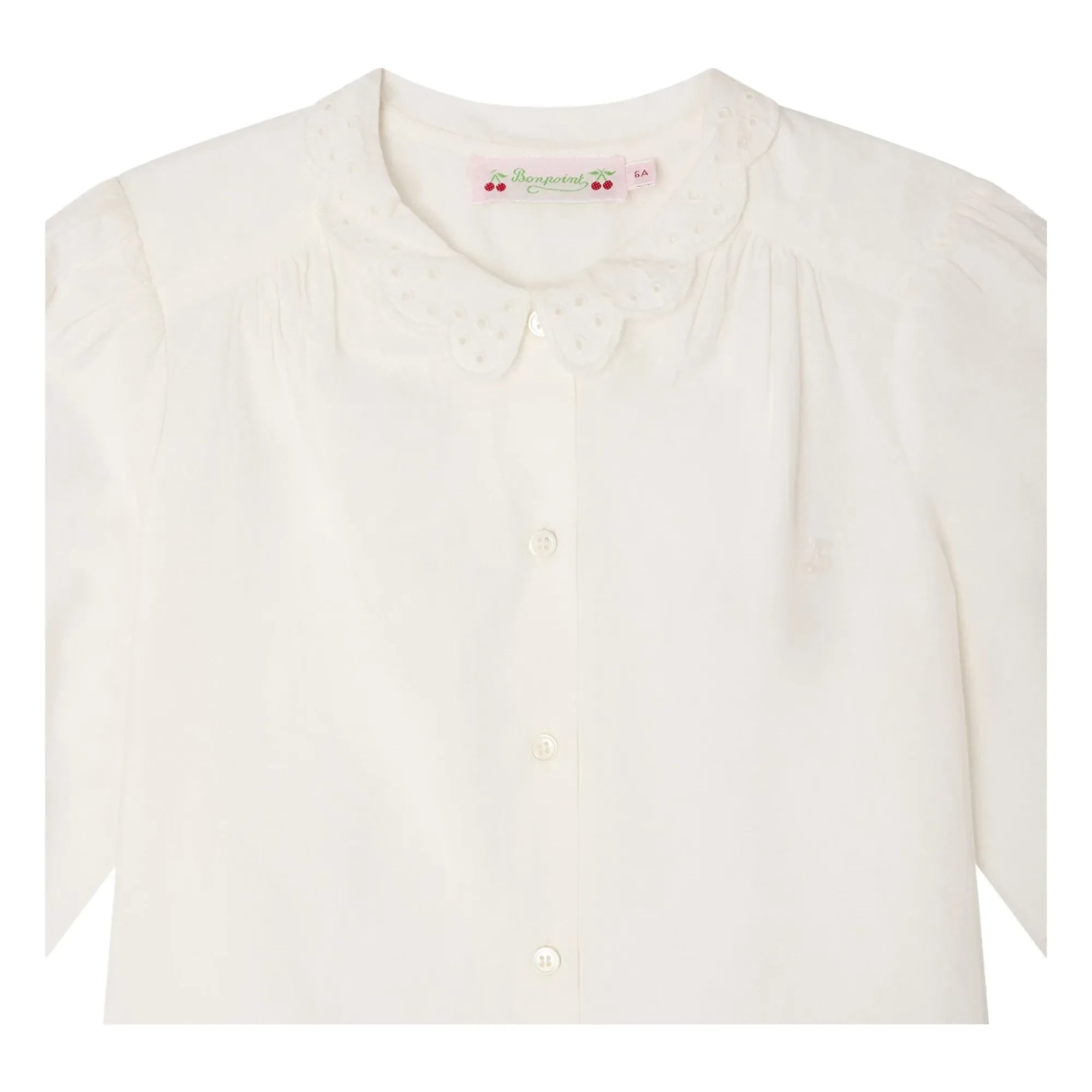 Bonpoint - Lizea Organic Cotton Blouse | Cream