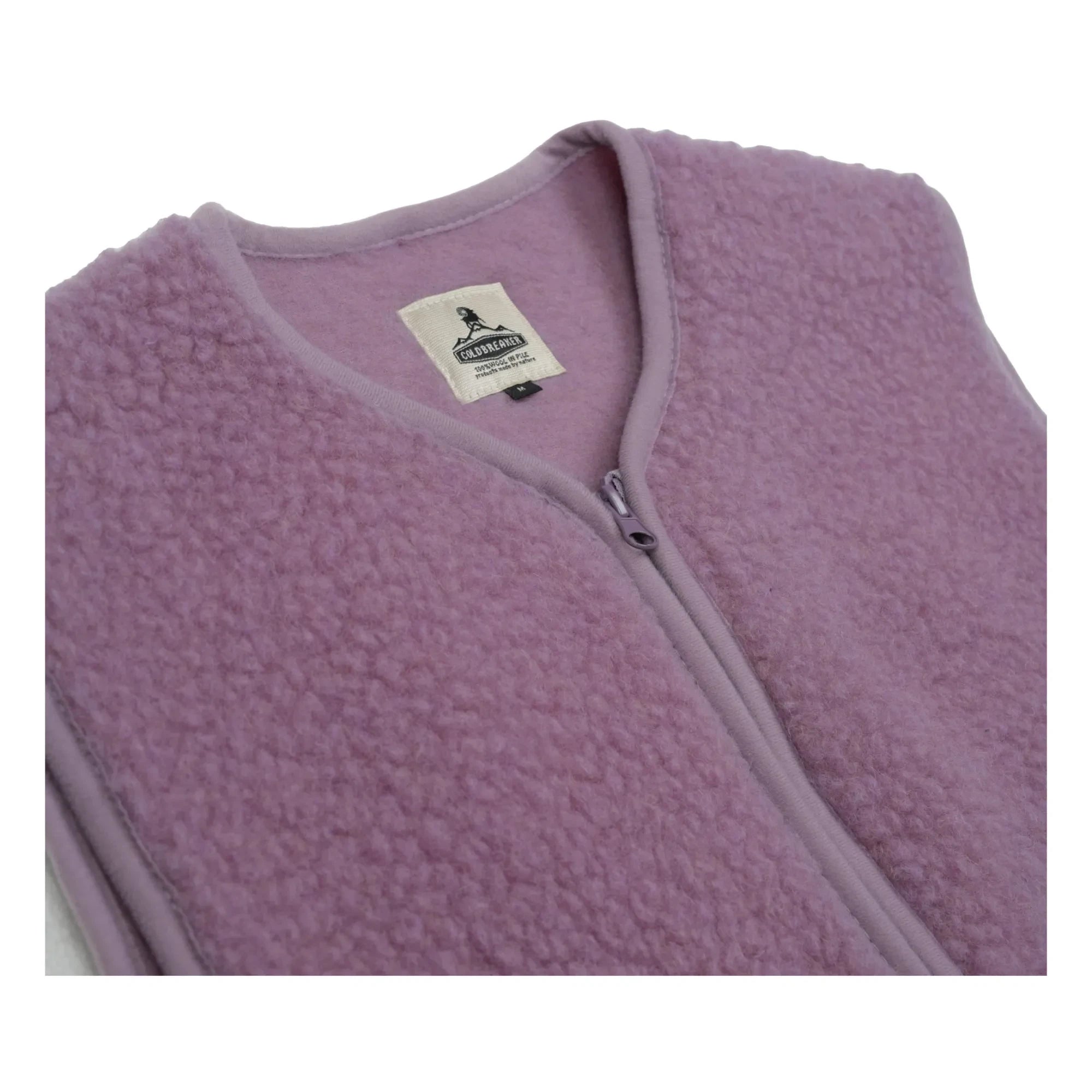 Coldbreaker - Pepitko Sleeveless Jacket | Lilac