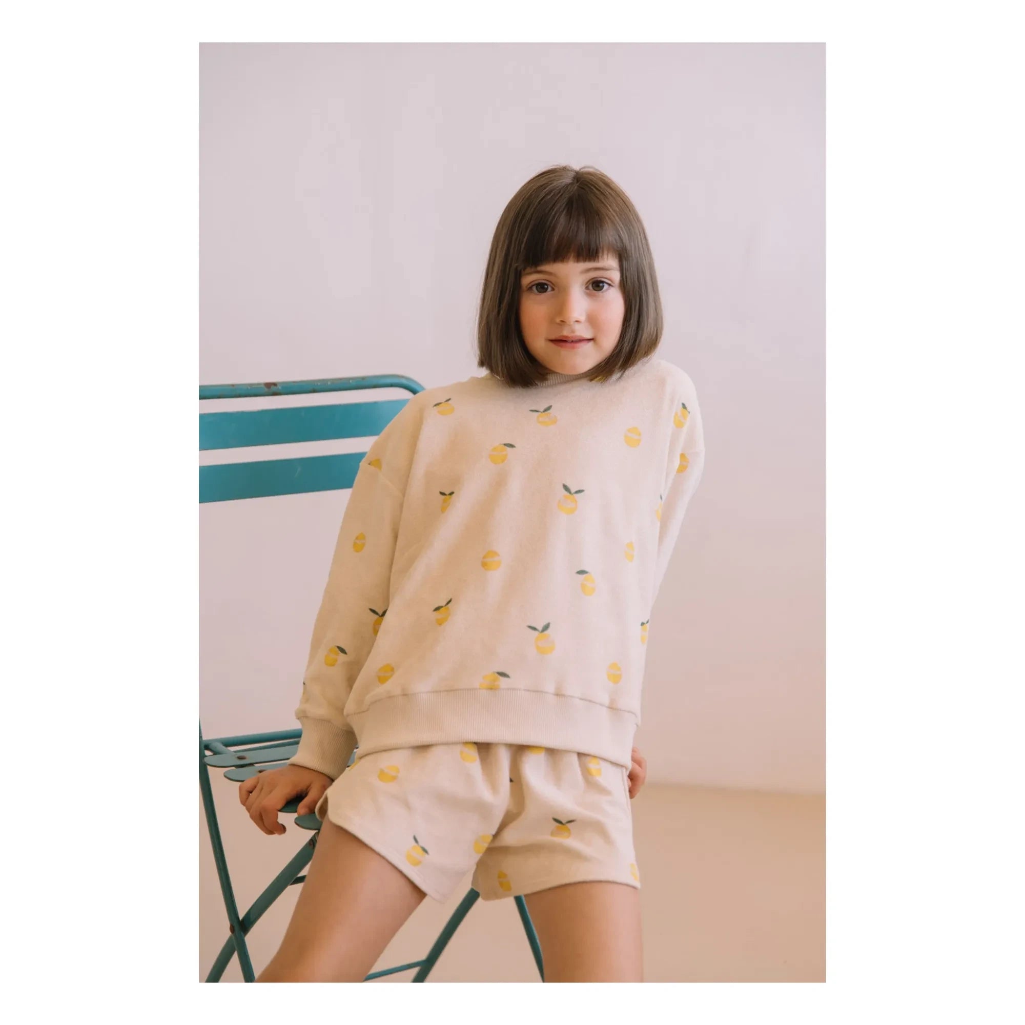 Studio Bohème - Georgy Short Organic Cotton Towel Fabric | Sand Color