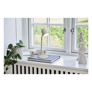 Kreafunk - Ellie Wireless Charging Lamp | Olive