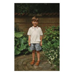 Konges Sløjd - Polo Mio Organic Cotton Knit | Ecru