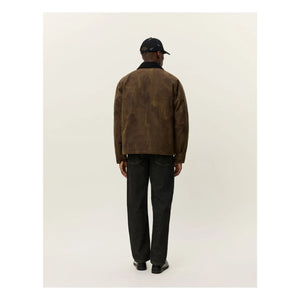 Les Deux - Montana AOP Cotton Jacket | Brown
