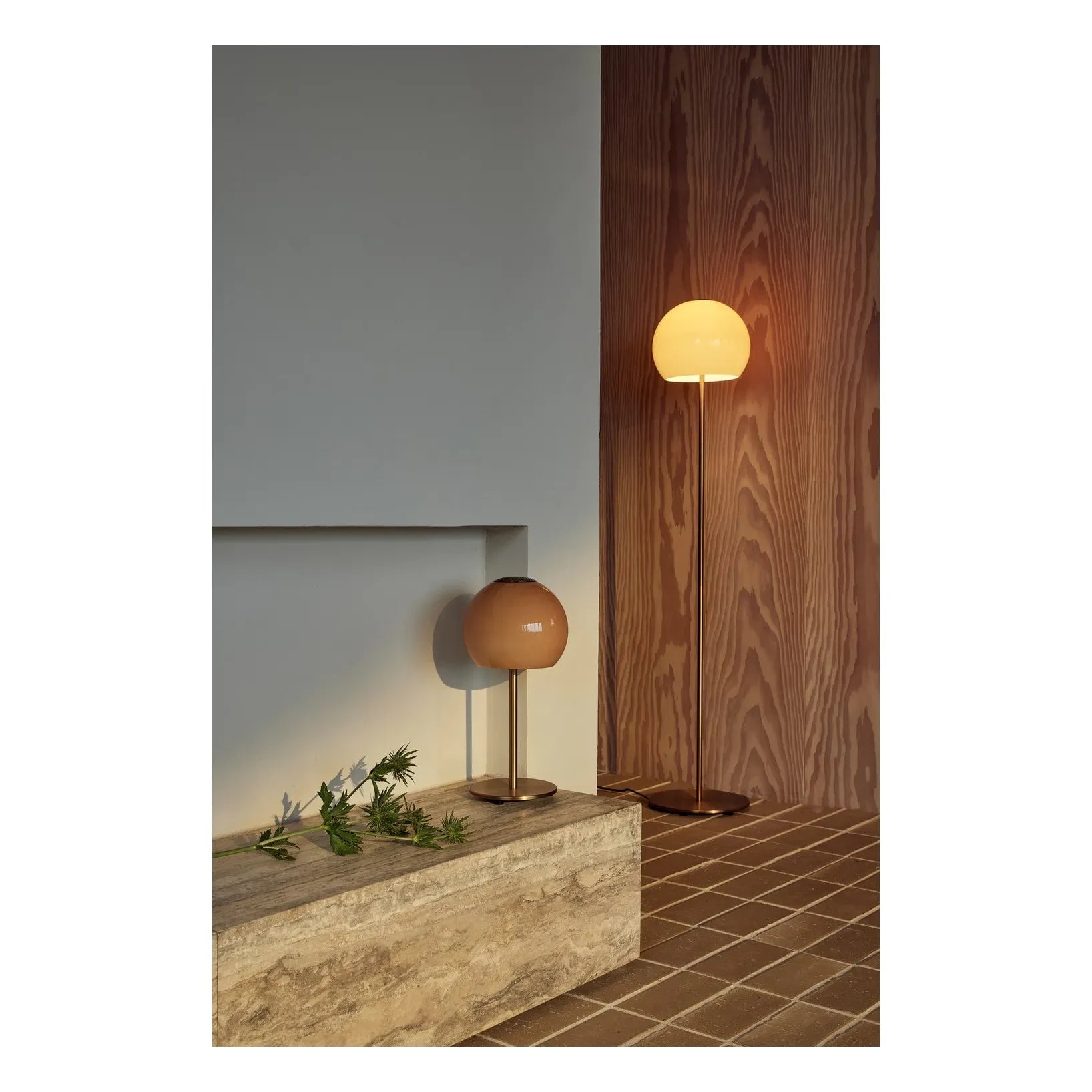 Frandsen - Ball Floor Lambası, Benny Frandsen & Frandsen Design Studio | Amber