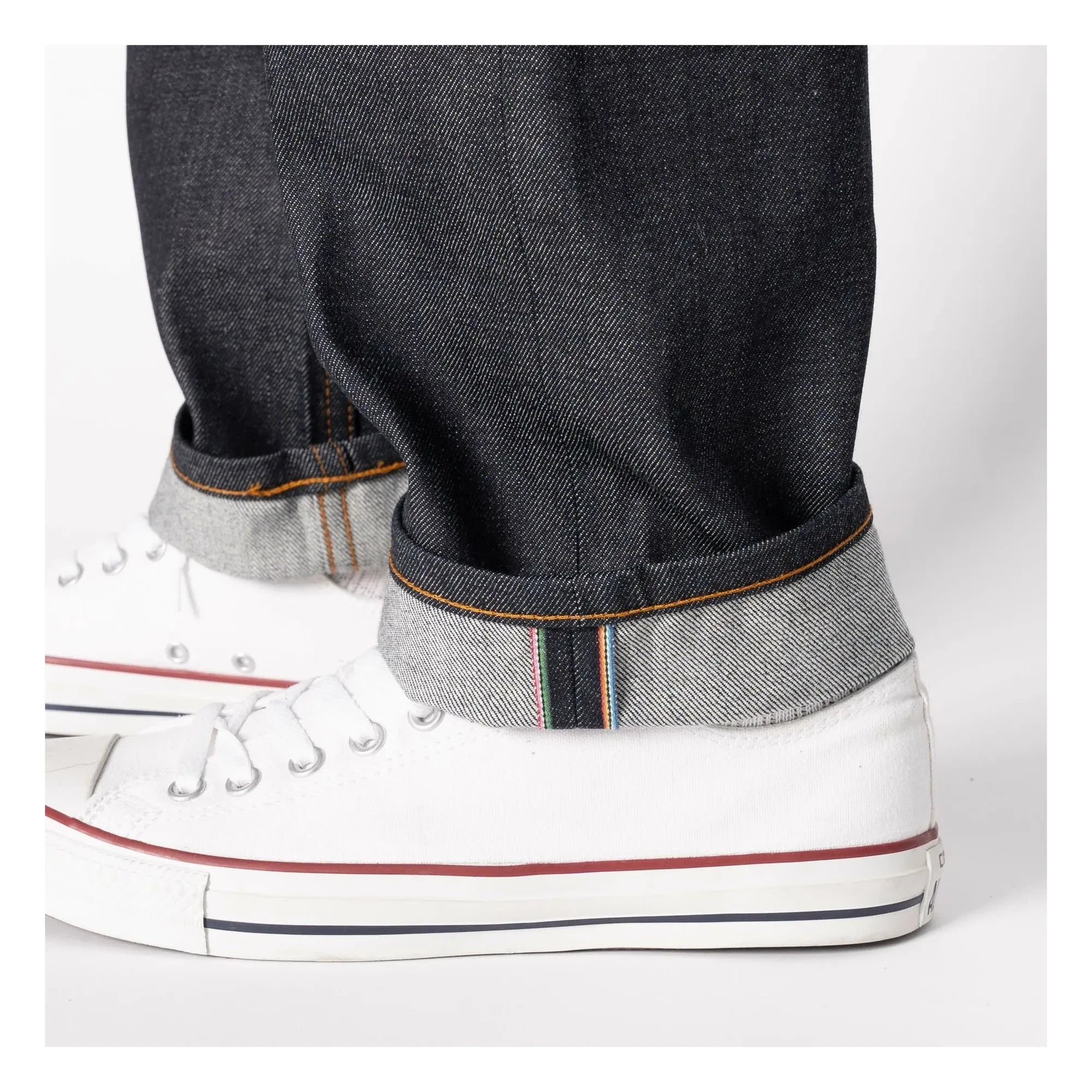 Naked & Famous - Weird Guy Denim Dia De Los Muertos Selvedge | Indigo
