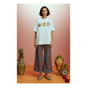 Alémais - Emilio organik pamuklu T-shirt | Krem