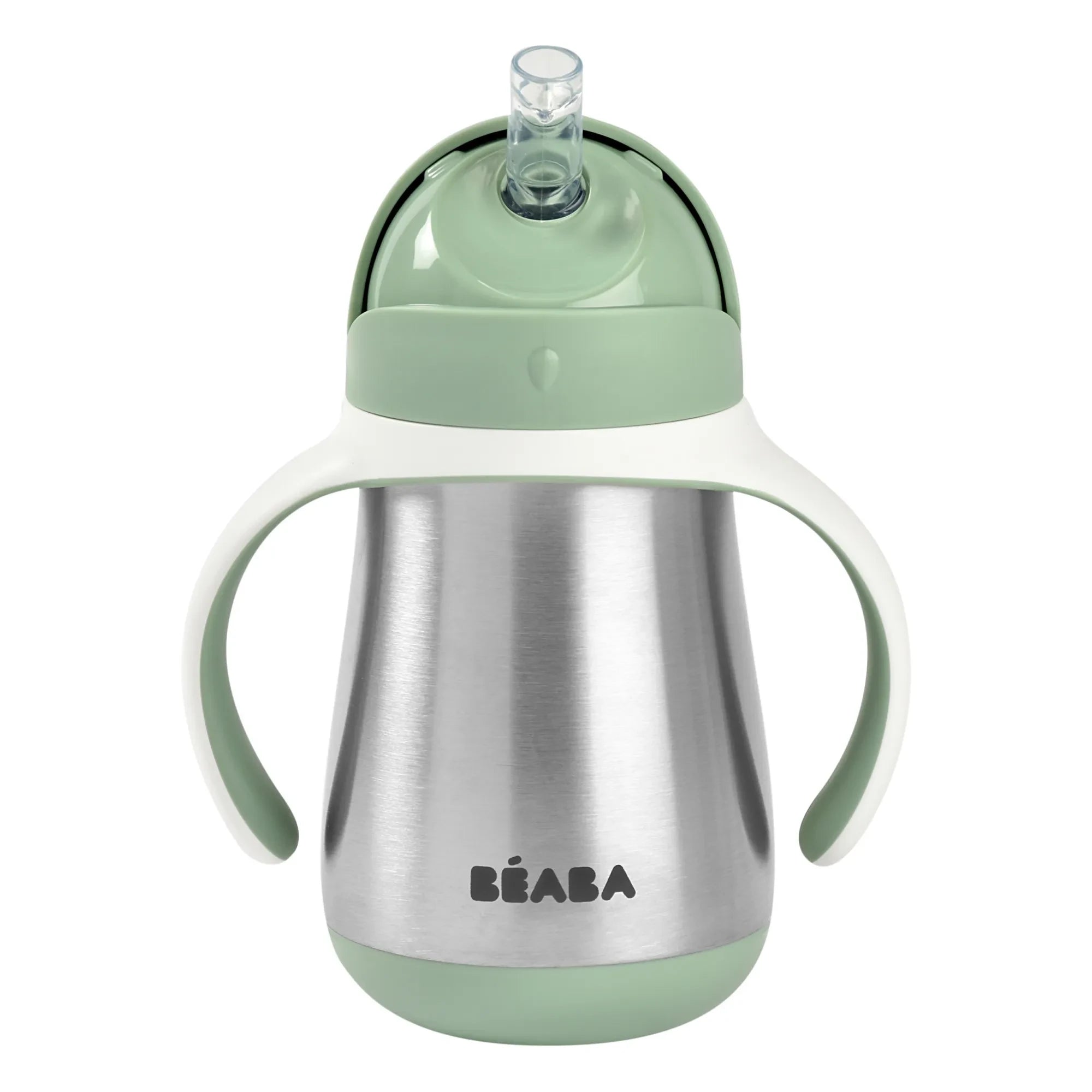 Béaba - Paslanmaz Çelik Alıştırma Bardağı - 250 ml | Sage