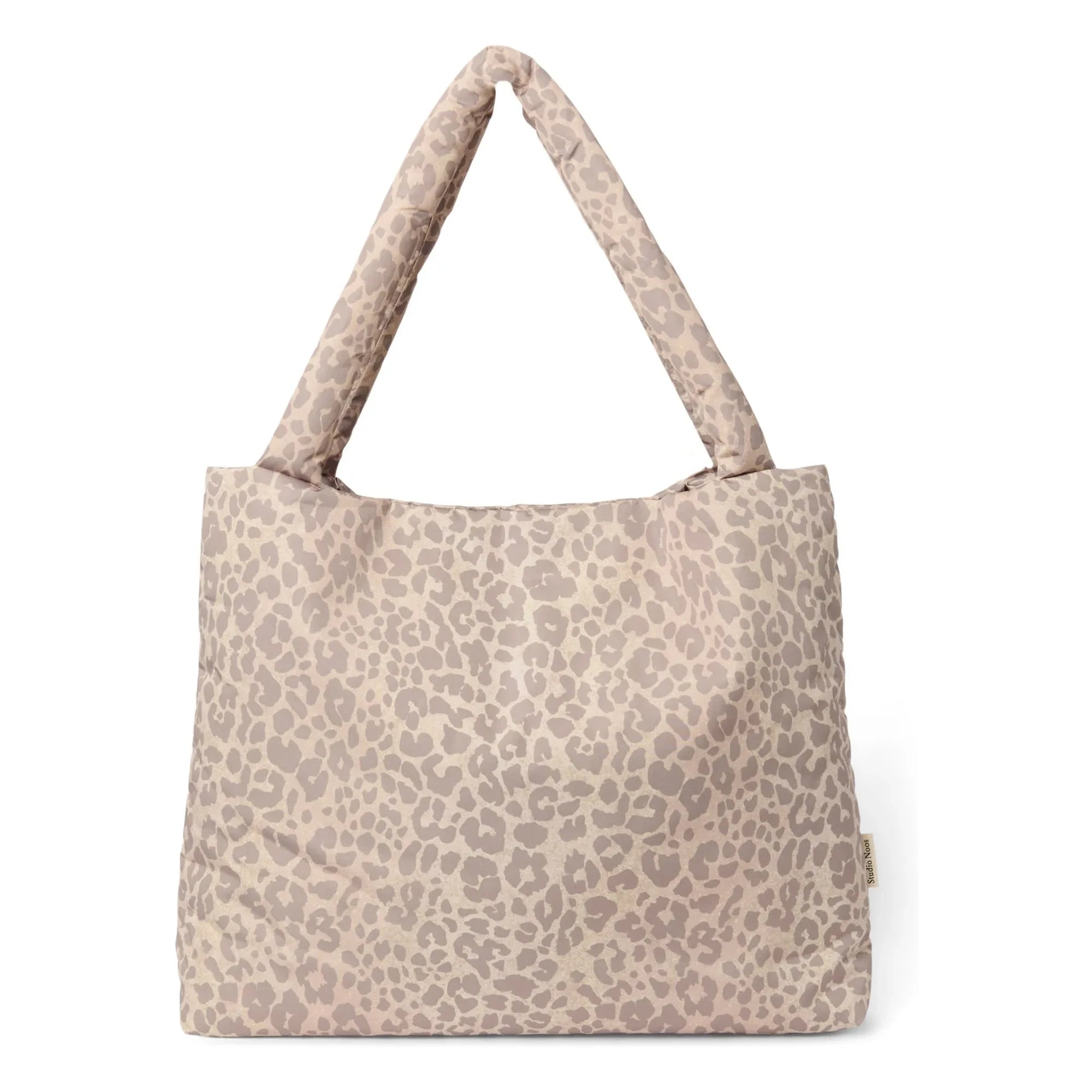 Studio Noos - Leopard mom bag with puff | Beige