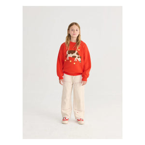 Bobo Choses - Organic Cotton Twill Panelli Pants | White