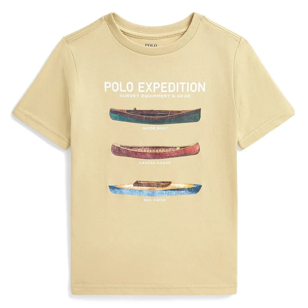 Ralph Lauren - Expedition Polo Tişört | Bej