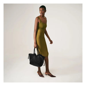 Vipera - Neruda Leather Tote Bag | Black