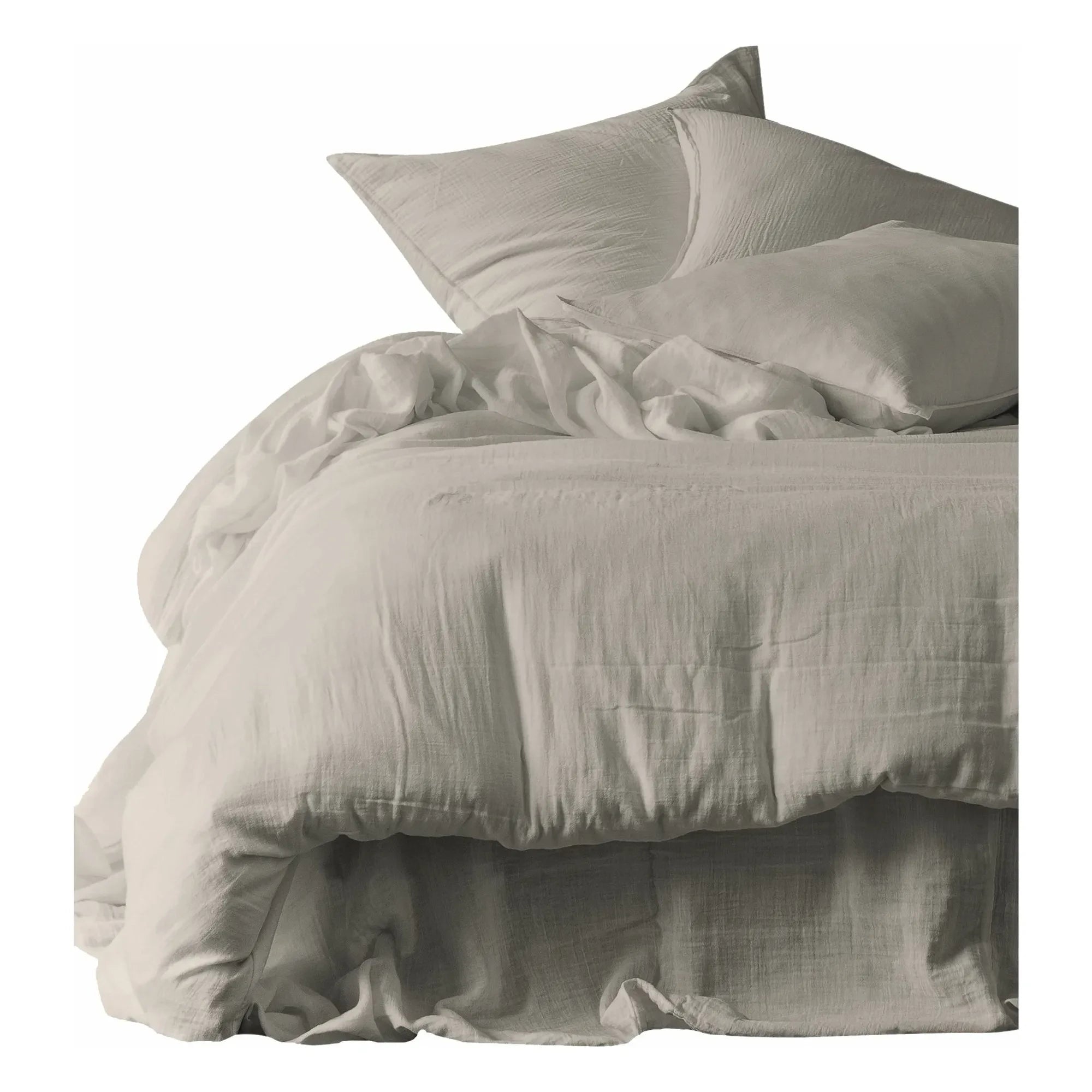 Haomy - Cotton Flannel Fitted Sheet | Linen