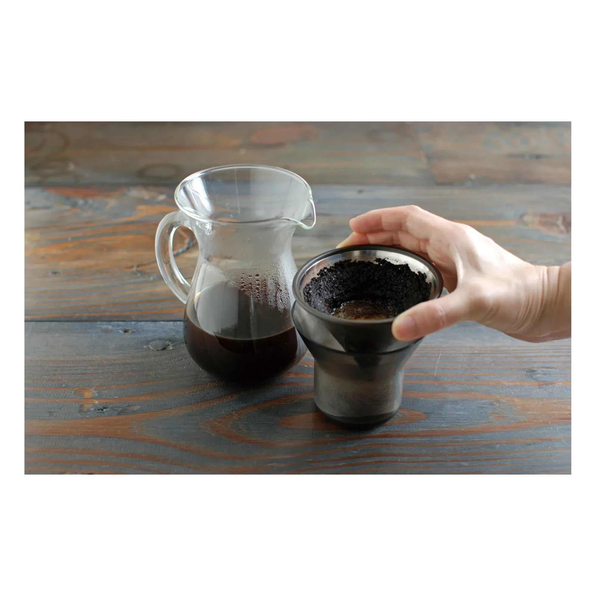 Kinto - Stainless Steel Coffee Carafe Set | Steel