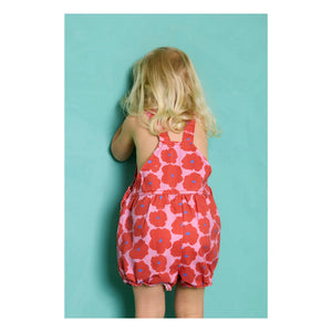 Favorite People - Neapolitan Floral Jumpsuit Shorts | Red