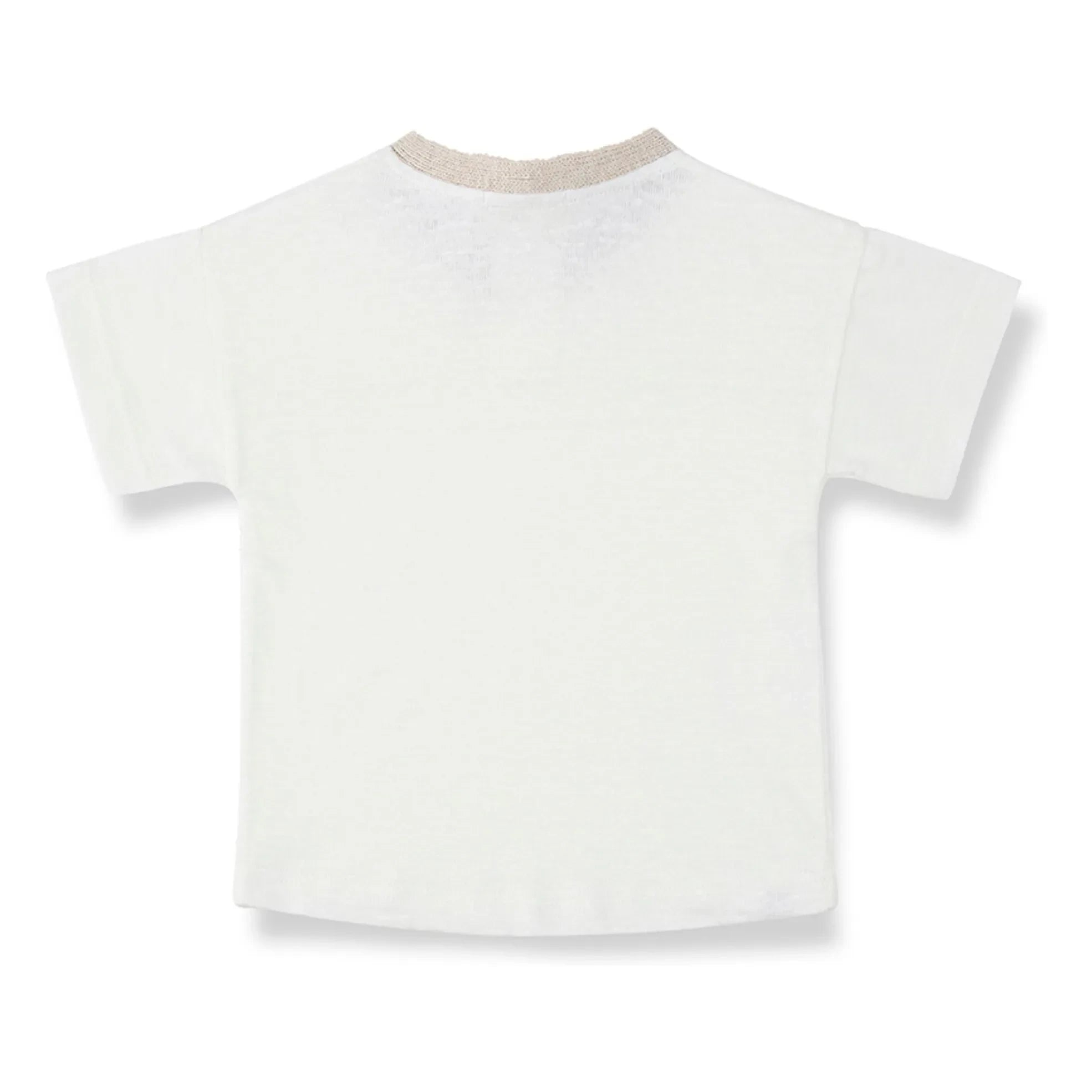 1+ in the family - Ordis Linen T-Shirt | White
