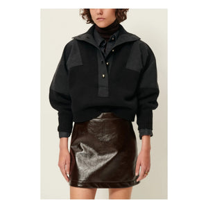 Sessùn - Wysael Merino Wool Sweater | Black