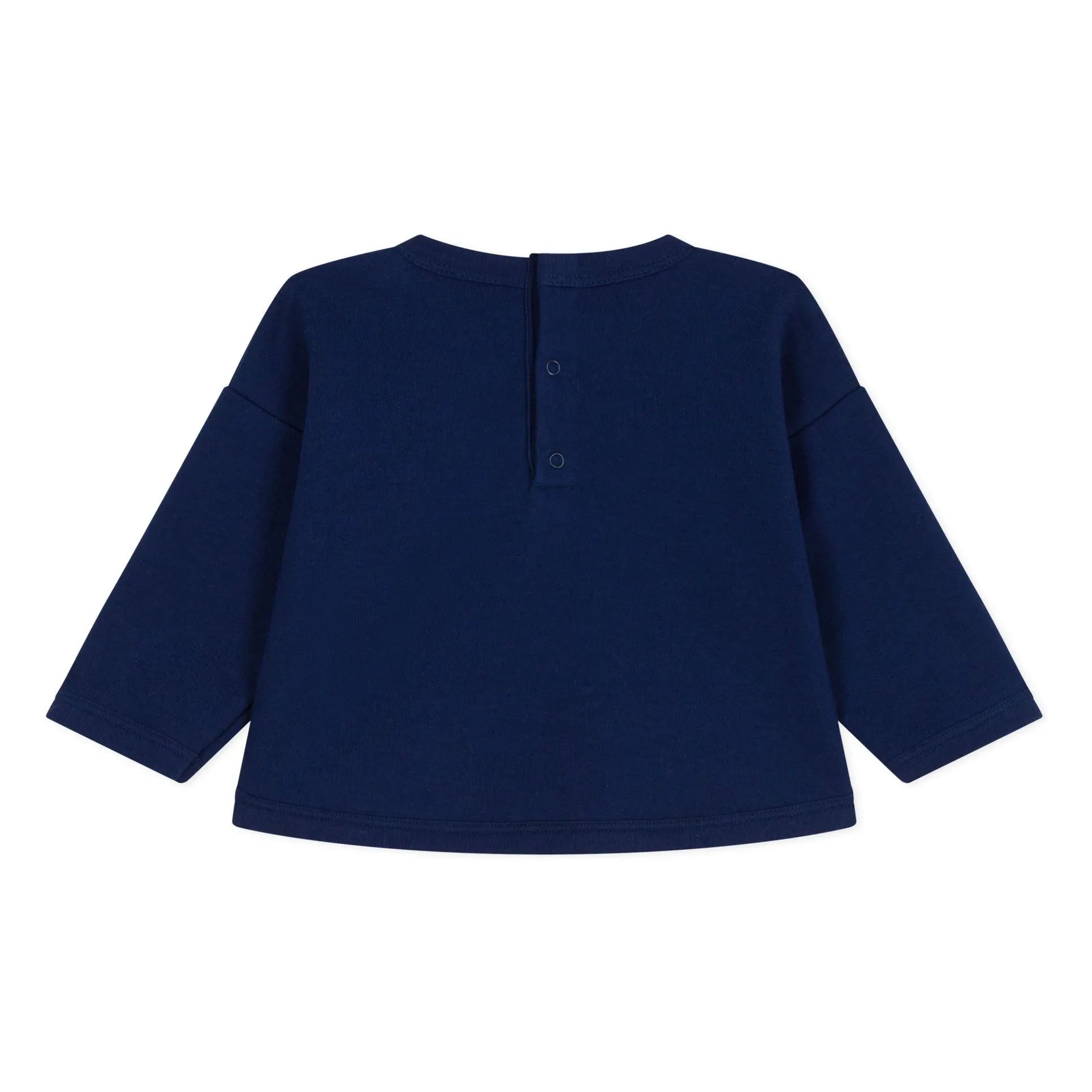 Petit Bateau - Bavarto Organic Cotton Sweatshirt | Navy