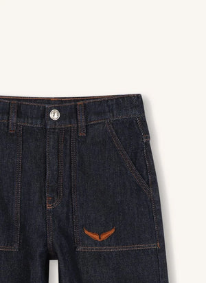 Zadig & Voltaire - Margaret Wide Jean | Blue
