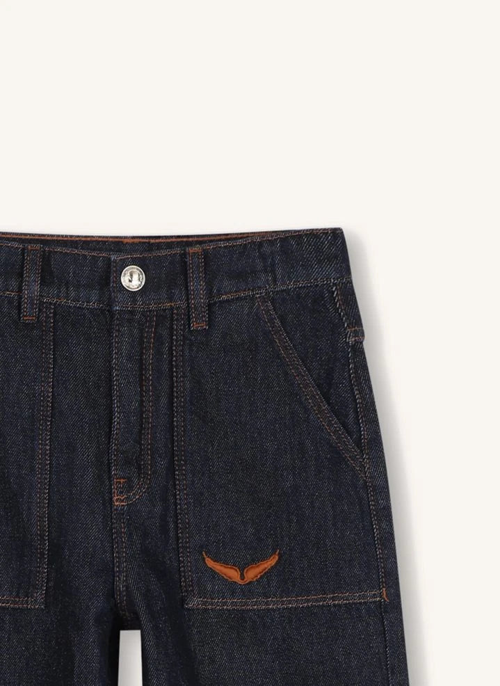 Zadig & Voltaire - Margaret Wide Jean | Blue