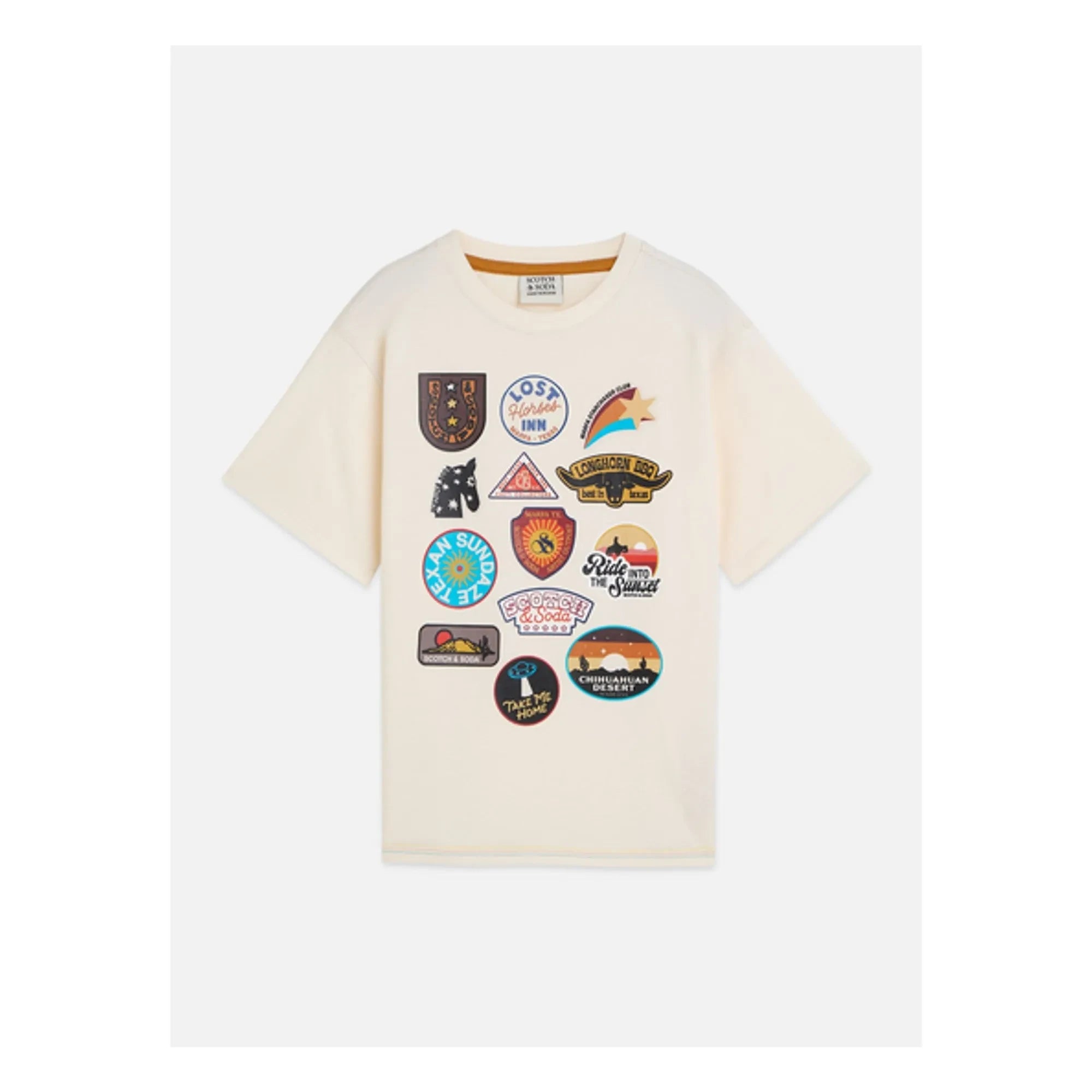 Scotch & Soda - Organic Cotton T-Shirt | Ecru