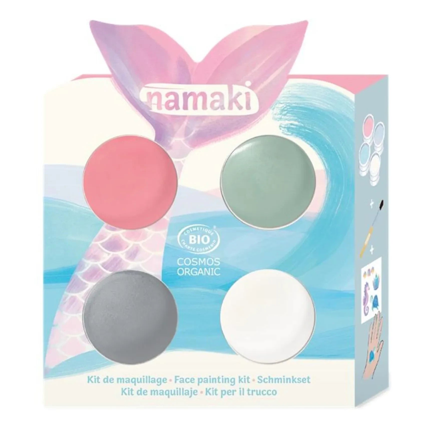 Namaki - 4-Shade Sirène Makeup Palette | Blue