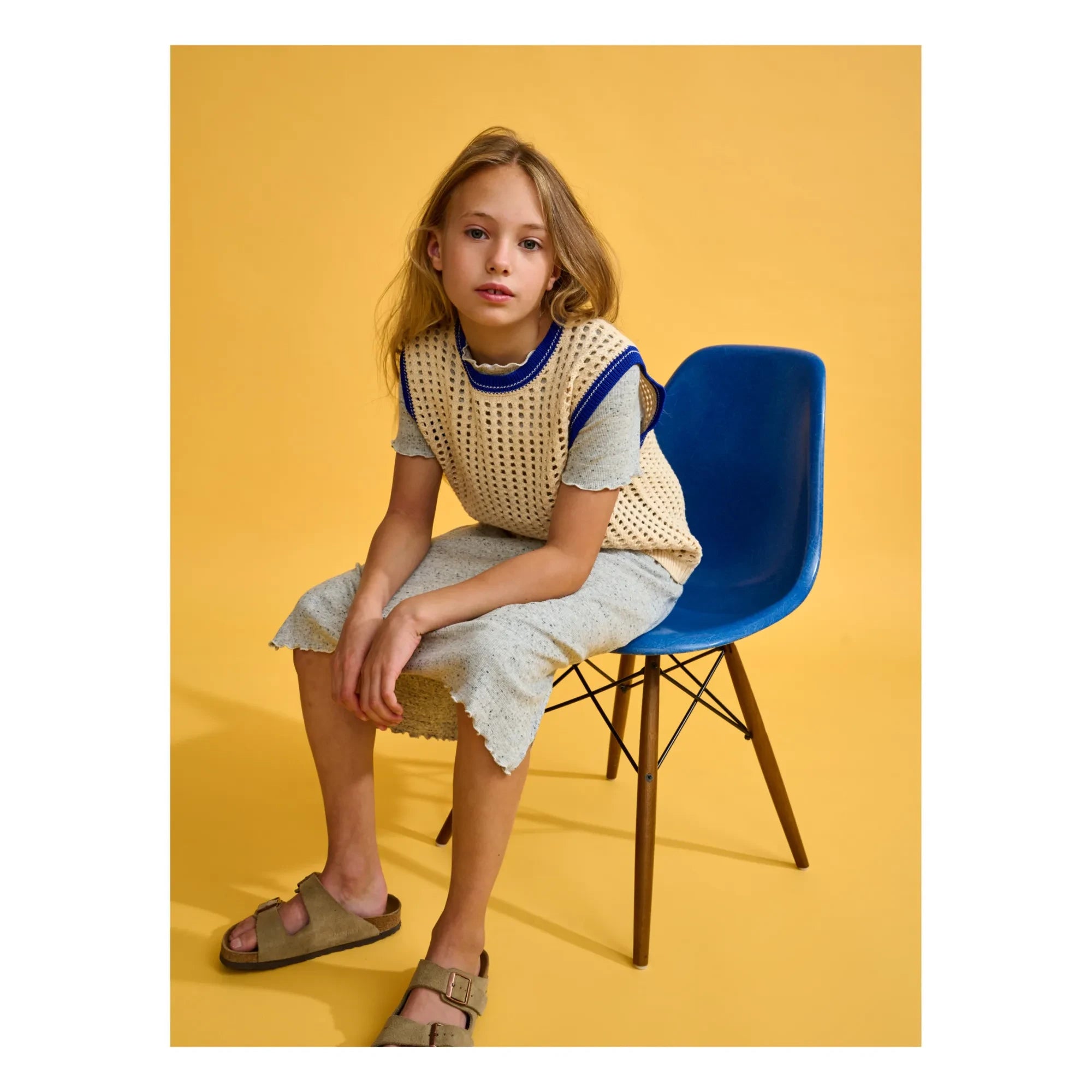 Bellerose - Gelai Sleeveless Knitted Top | Ecru