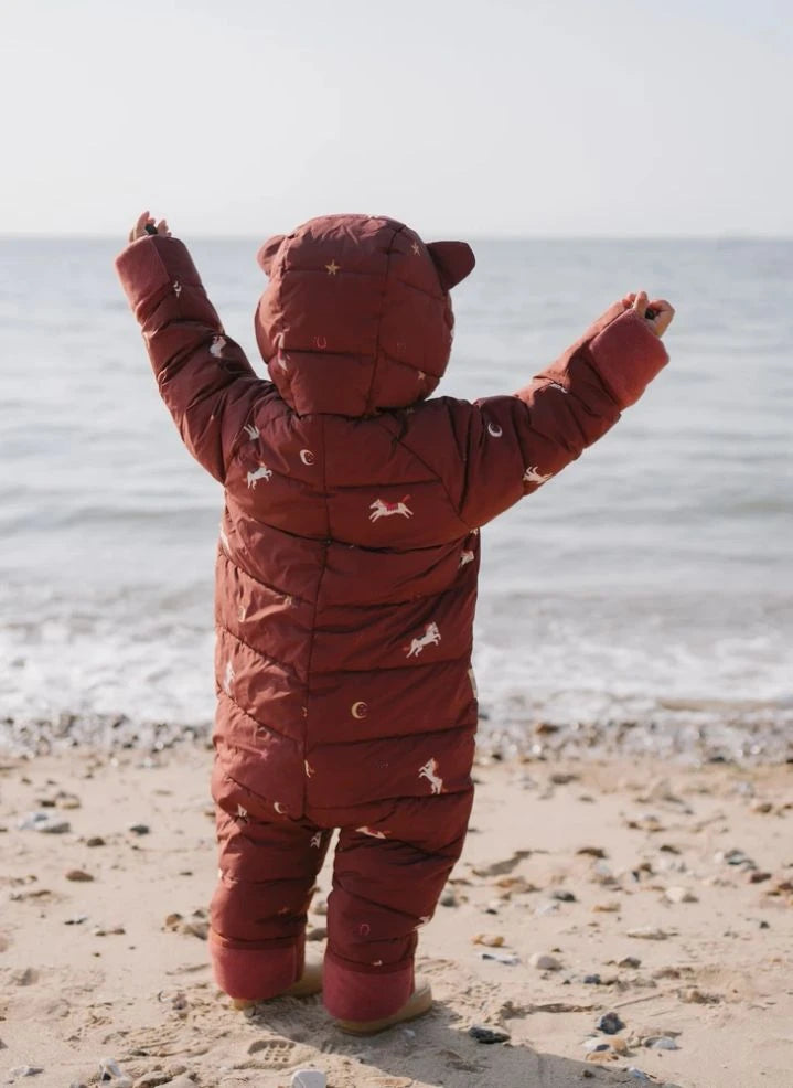 Töastie - Waterproof Riding Jacket Made from Recycled Fibers | Terracotta